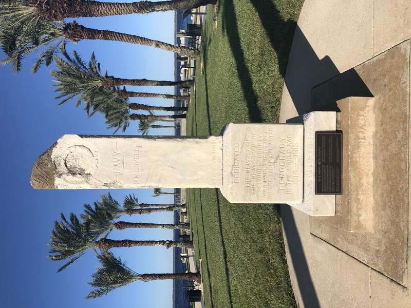 Seminole County World War I Monument at the Sanford Veterans Memorial Park
