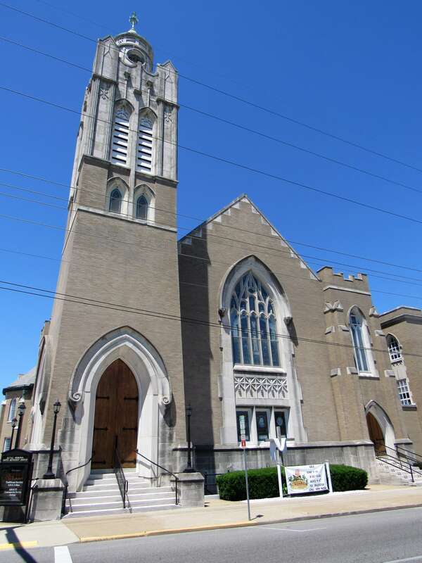 Settle Memorial United Methodist Church in Owensboro, Kentucky.