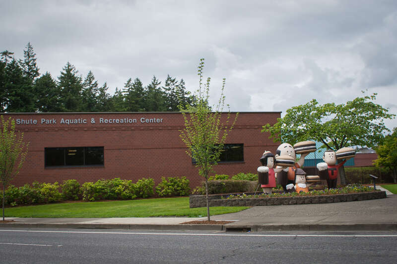 The Shute Park Aquatic and Recreation Center in Hillsboro, Oregon
