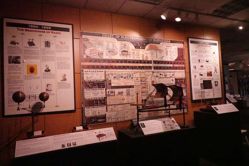 This is the famous W.M. Welch Scientific Company electromagnetic radiation chart, created in 1044, that was a big hit with colleges and laboratories. Curtesy of the Lawrence Livermore National Laboratory