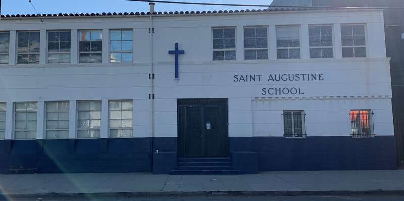 St. Augustine's Catholic School in Culver City, California, United States as of April 2021.