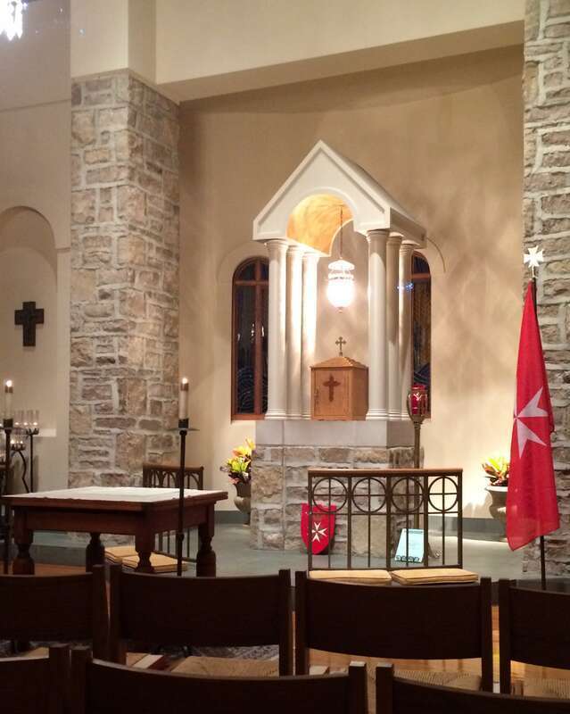 St. Brigid of Kildare Church (Dublin, Ohio) - Eucharistic Chapel, Order of Malta Mass