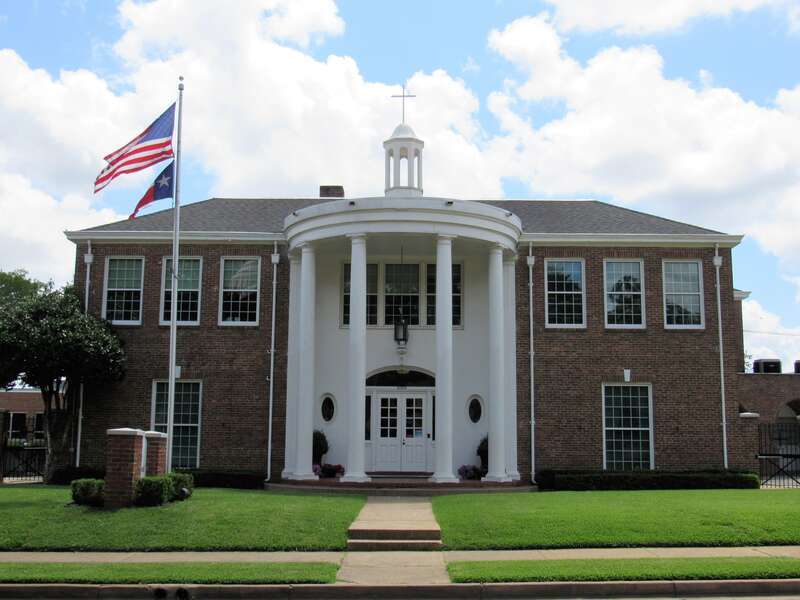 The St. Gregory Cathedral School at the Cathedral of the Immaculate Conception in Tyler, Texas.