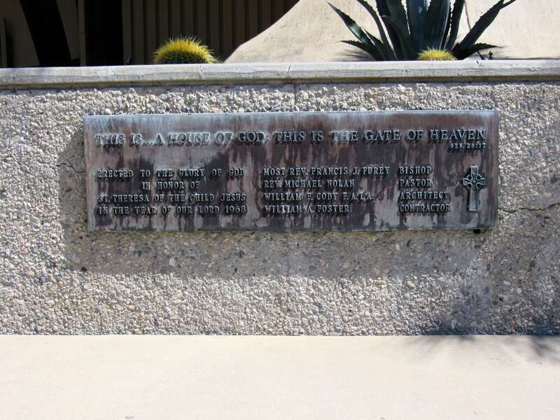 St. Theresa Catholic Church in Palm Springs, California