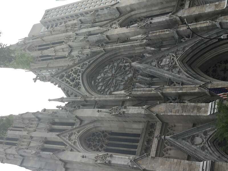 St Patrick’s Cathedral in August 2021