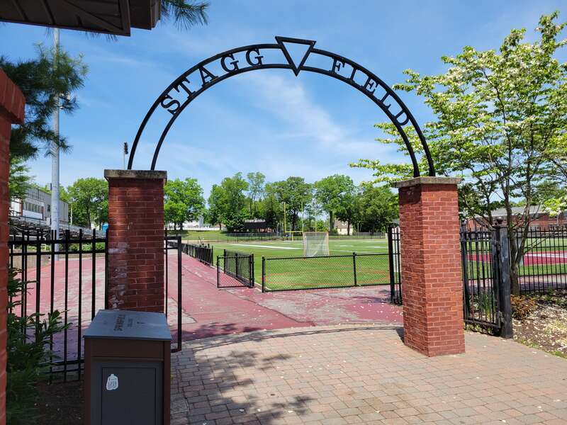 Stagg Field entrance, Springfield College, Springfield Massachusetts