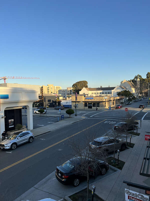 Streets in Burlingame, California