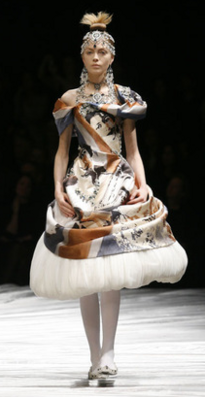 The Girl Who Lived In The Tree - Look 29 - Alexander McQueen Fall 2008 Collection