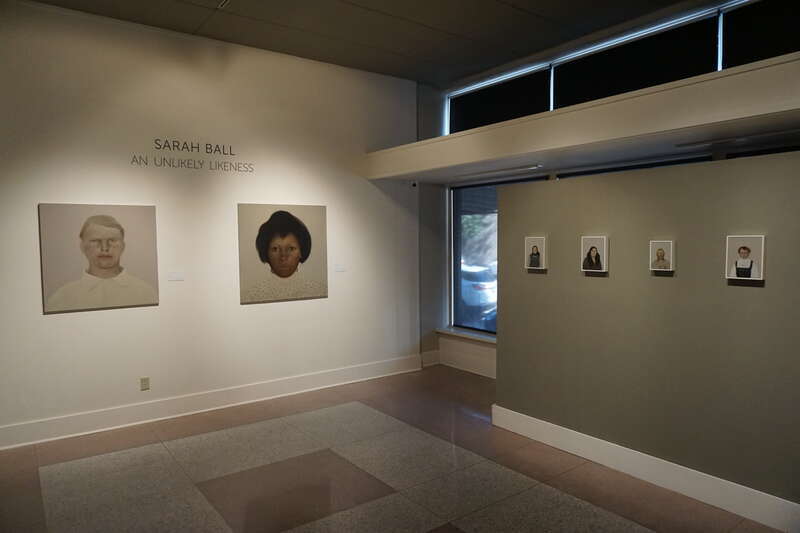 The Sarah Ball: An Unlikely Likeness exhibit at The Grace Museum in Abilene, Texas (United States).