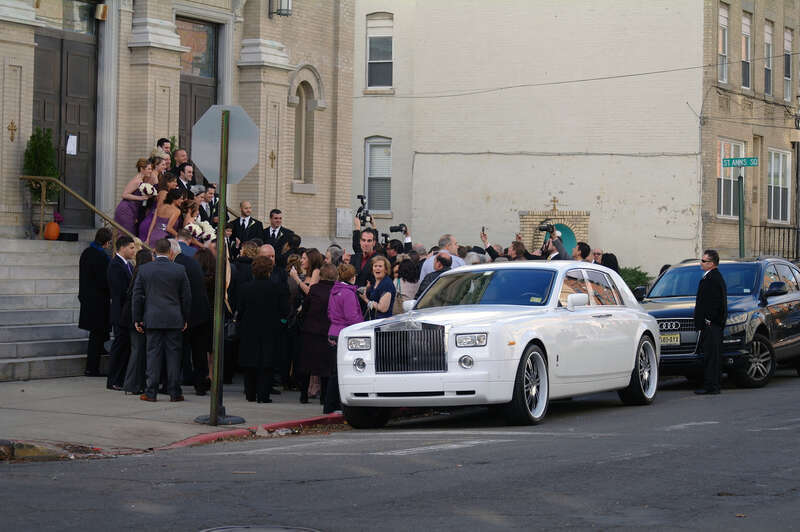 Wedding at St Ann's, barely a day after power was restored.