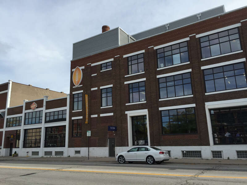 The addition to Titletown Brewing in downtown Green Bay, WI. Former home of Larsen Canning.