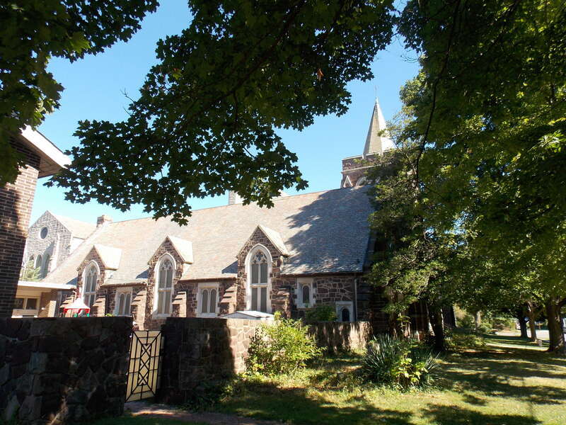 The former All Saints Church which is now a part of the Trinity Episcopal Cathedral complex in Trenton, New Jersey.