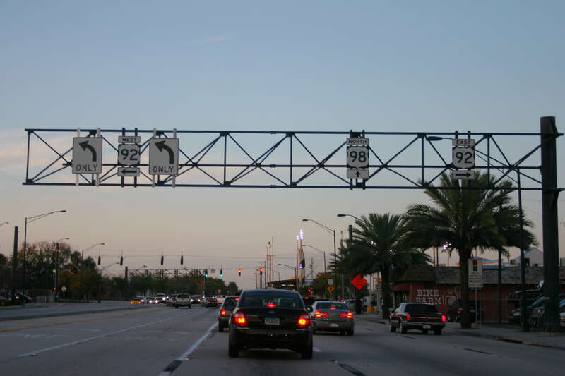 US98nRoadUS92nsGantryLakeland