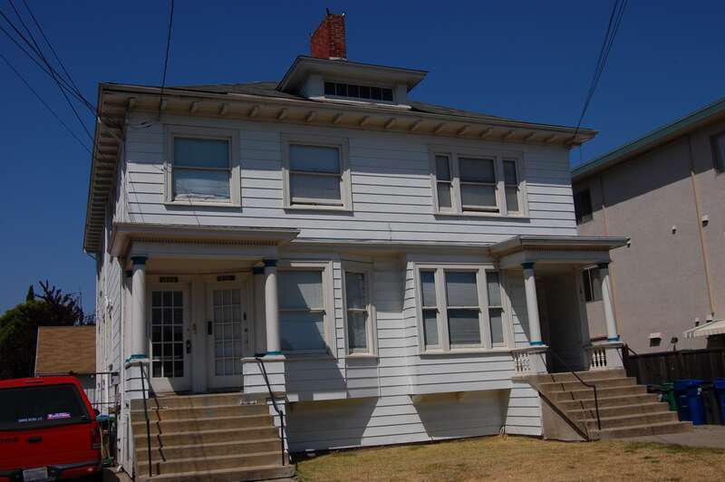 Built in 1904. 1809/1811 Santa Clara Avenue. Alameda, California, USA