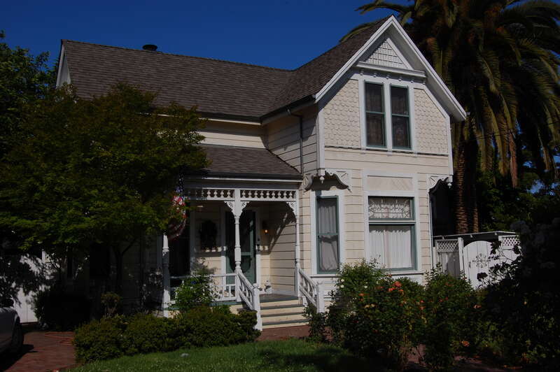 Built in 1926. 1356 Main Street. Santa Clara, California, USA