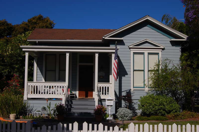 Built in 1898. 1386 Main Street. Santa Clara, California, USA