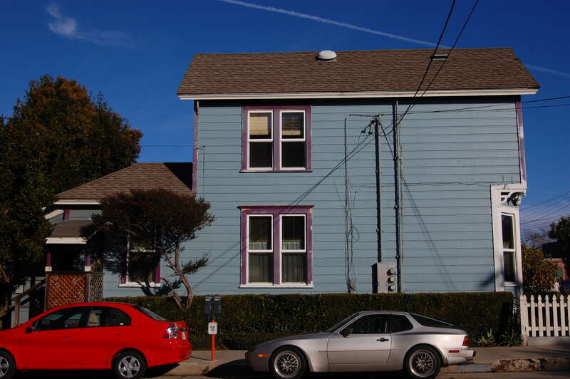 Built in 1896. 130 Maple Street. Santa Cruz, California, USA