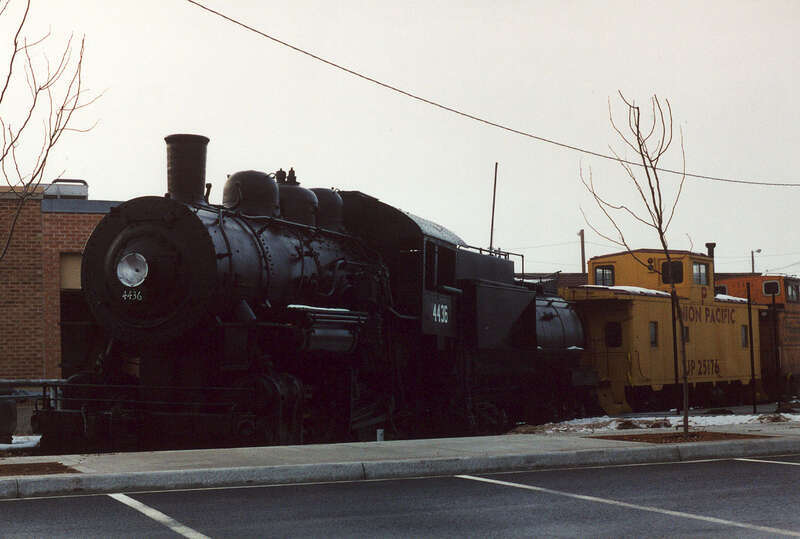 The Union Pacific No. 4436 is a Class S-5 0-6-0 switcher steam locomotive that was built for the Union Pacific Railroad by the Baldwin Locomotive Works in Philadelphia, PA, in 1918. Today the locomotive is preserved on static display at the Ogden