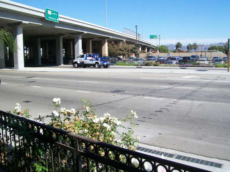 View from inside Zzyzx Café