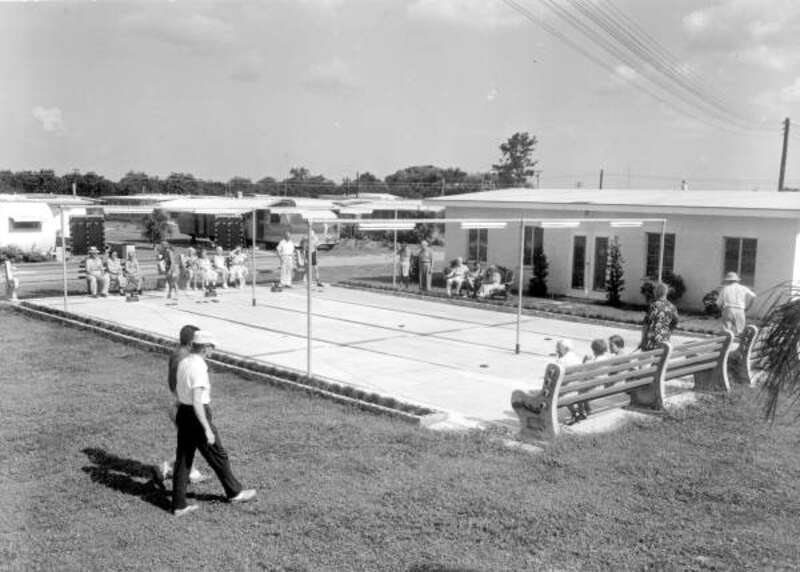 Local call number: c022012
Title: View of the shuffleboard court at the trailer park: Clearwater, Florida
Date: June 1957
Photographer: http://floridamemory.com/solr-search/results/?q=collection:
Physical descrip: 1 photoprint - b&amp;amp;w - 4 x 5