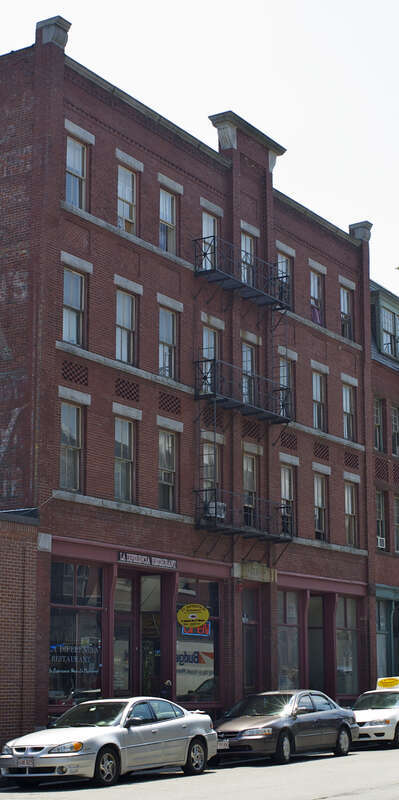 The Warren Fox Building, located at 190—196 Middlesex Street, Lowell, Massachusetts.  Listed on the National Register of Historic Places.