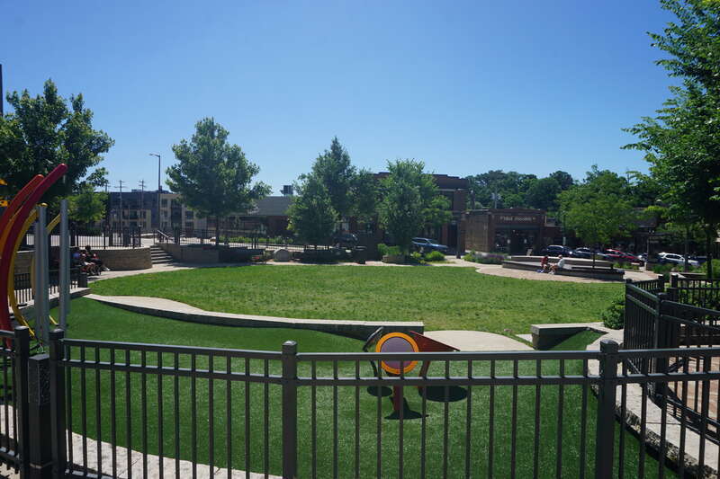 Root Common Park in Wauwatosa, Wisconsin (United States).