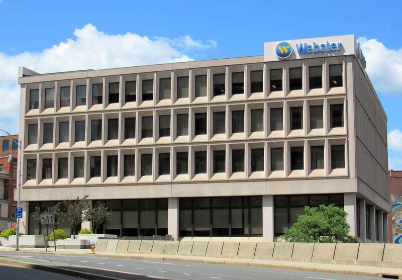 Webster Plaza in downtown Waterbury, Connecticut.