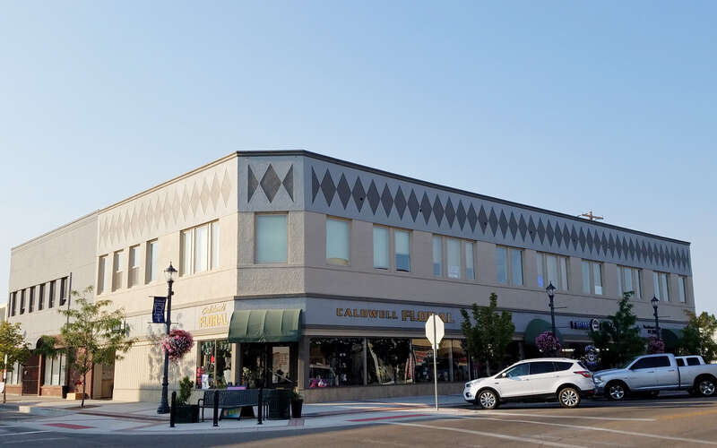The Western building (1903) in Caldwell, Idaho, is part of the Caldwell Historic District. Montgomery Ward was a previous tenant in the building.