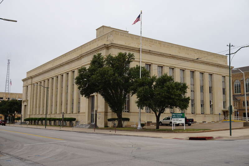 The United States Post Office and Courthouse in Wichita Falls, Texas (United States).