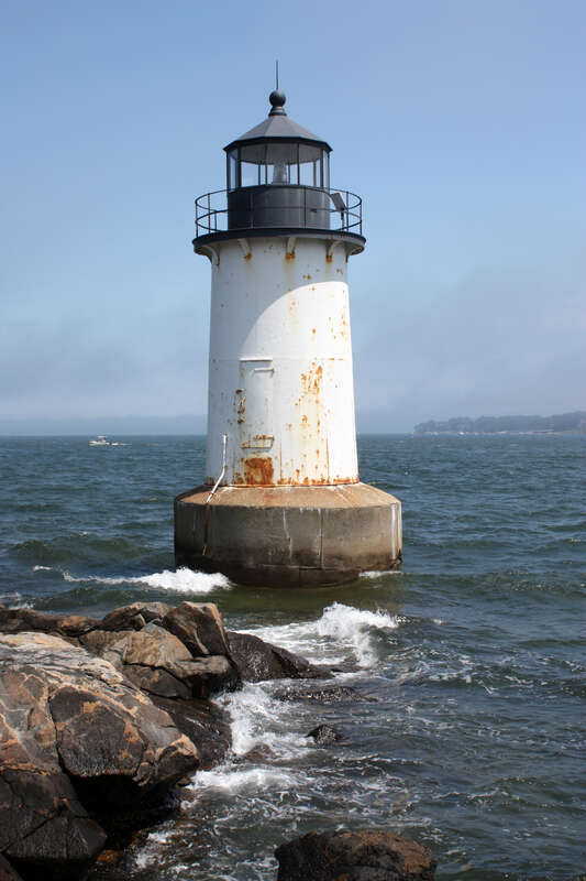 Fort Pickering Light, also known as Winter Island Light, is a lighthouse built in 1871 and discontinued by the Coast Guard in 1969. It was relit as a private aid to navigation by the City of Salem in 1983.
Winter Island Light is a constituent part of
