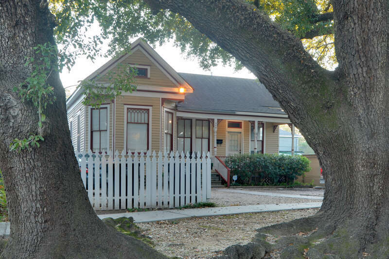 The Woodard House, at 740 Rutland St., the Heights, Houston (Texas, USA) is listed in the National Register of Historic Places, United States Department of the Interior.