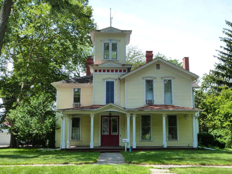 The historic Ammi and William Wright House, located at 207 Garden Lane in Saginaw, Michigan, United States, is listed on the US National Register of Historic Places.