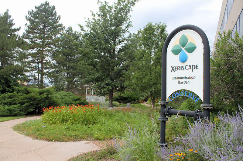 The Xeriscape Demonstration Garden, located at the headquarters of Denver Water in Denver, Colorado.