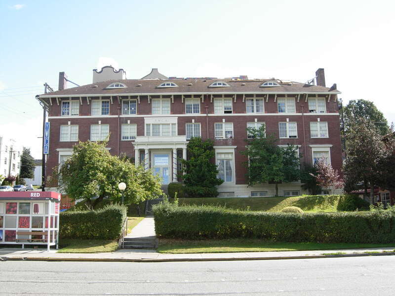 The YWCA building in Bellingham, Washington. Designed by Bebb &amp;amp; Gould of Seattle and built 1914-15.