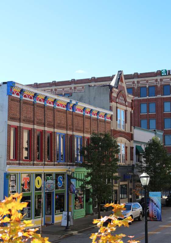 This is an image of the Learner Building in Howard County, Indiana. This photograph was taken on 10/24/20.