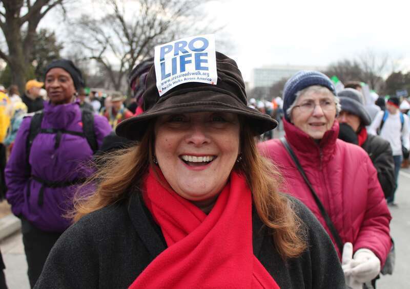 Assemblance before 41st MARCH FOR LIFE MARCH on 7th Street at Constitution Avenue on Thursday afternoon, 22 January 2015 by Elvert Barnes Protest Photography
PRO-LIFE WALKS ACROSS AMERICA
crossroadswalk.org/
Follow MARCH FOR LIFE at