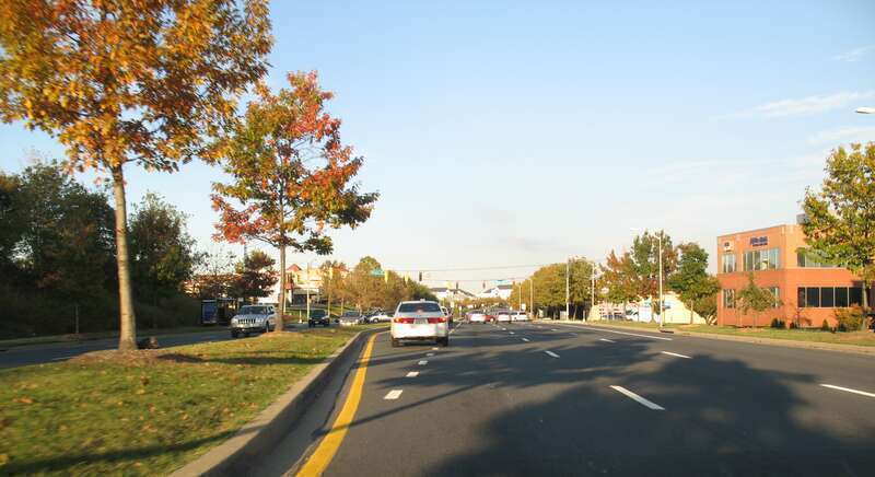 MD 118 (Germantown Road) at Wisteria Drive, Germantown, MD, USA