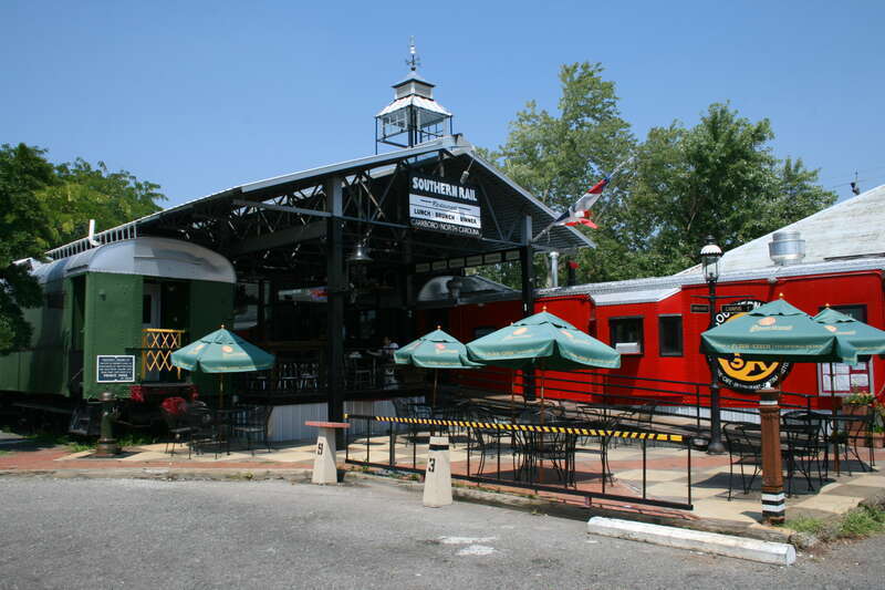 Southern Rail restaurant in Carrboro, North Carolina.