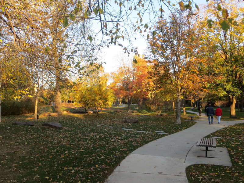 Mills Park in Oak Park, Illinois