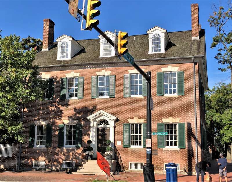 The Lloyd House, also known as the Wise-Hooe-Lloyd House, is a historic building and library located at 220 North Washington Street at the corner of Queen Street in the Old Town area of Alexandria, Virginia. It was built from 1796 to 1797 by John