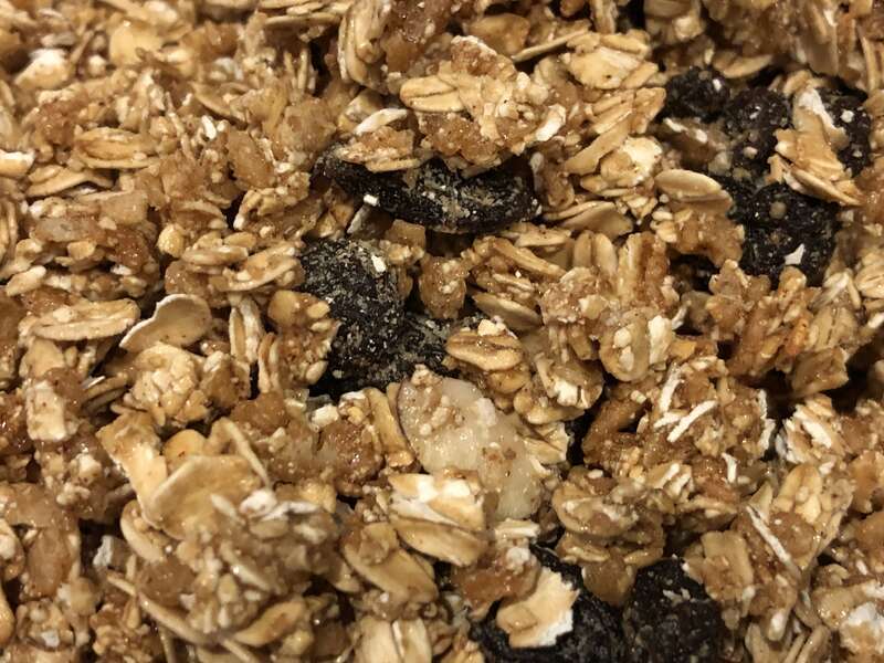 Granola with raisins at the Hampton Inn &amp;amp; Suites Albany in Albany, Albany County, New York