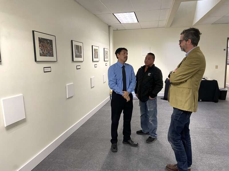 Photographer Shia Yang talking with Minnesota Historical Society Local History Services Manager Todd Mahon
Hmong Museum
1001 Johnson Pkwy

Saint Paul, Minnesota, USA