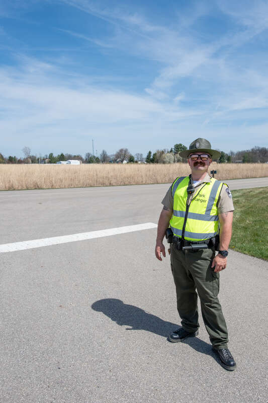 Photos from the 2024 solar eclipse in Ohio with the Columbus and Franklin County Metro Parks staff and visitors