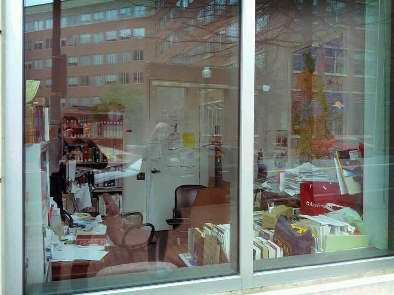 A rare glimpse into a patent officer office. #wearescrewed