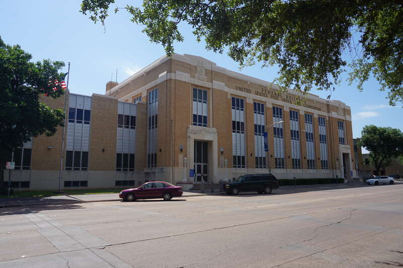 The Federal Building, United States Post Office and Courthouse in Abilene, Texas (United States).