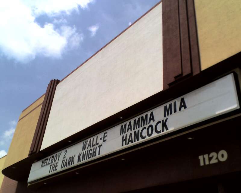 Went to the Alamo Drafthouse in my old neighborhood on south Lamar this afternoon.. Gotta dig a movie theater where you can have pints of Guinness and food delivered to your seat. :)