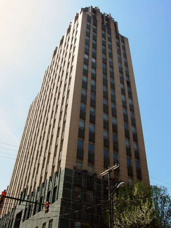 The Allied Arts Building in Lynchburg, Virginia, built in the art deco style.
More at The Schumin Web:
www.schuminweb.com/photography/downtown-lynchburg/

Ben Schumin is a professional photographer who captures the intricacies of daily life.  This
