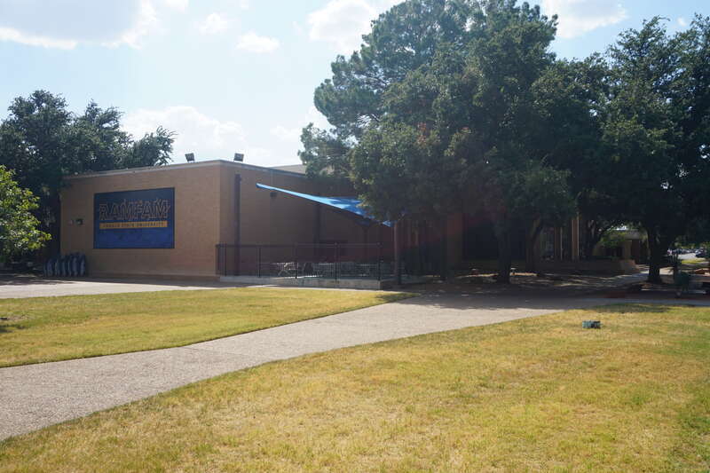The Houston Harte University Center on the campus of Angelo State University in San Angelo, Texas (United States).