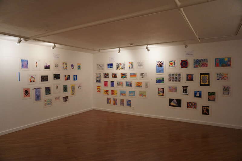 The Youth Art Month exhibit at the Arlington Museum of Art in Arlington, Texas (United States).