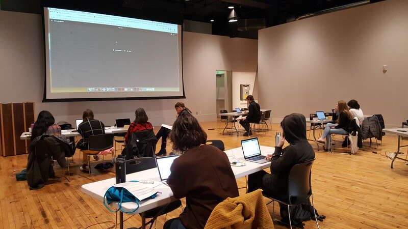 Art+Feminism at PNCA, Portland, Oregon, March 2019